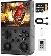 G350 Retro Handheld Game Console , 3.5 Inch IPS Screen Linux System Built-in 64G TF Card 4371 Gam...