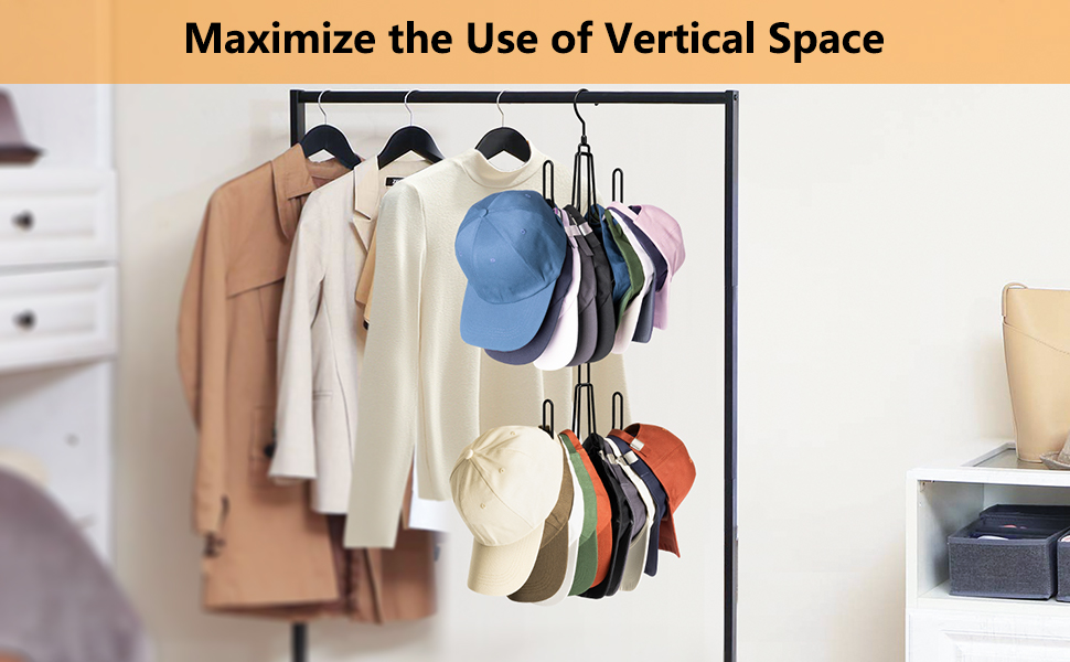 hat organizer for closet