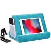 Sttargxing 2pcs Multi-Angle Tablet Holder Cushion Stand with Net Pocket & Black Color Phone Stand...