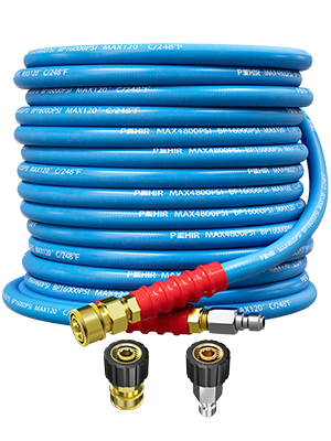 POHIR Pressure Washer Hose 50FT 3/8