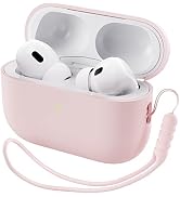 ORNARTO Compatible with AirPods Pro 2 Case 2022, Full Protective Hybrid Silicone for AirPods Pro ...