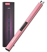 MEIRUBY Lighter Electric Candle Lighter, Stocking Stuffers for Adults Women Men Wife Sister Frien...