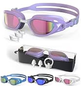 Whale Swim Goggles Adult Swim Goggles Anti Fog Swimming Goggles Wear Comfortable Polarizing Swim ...