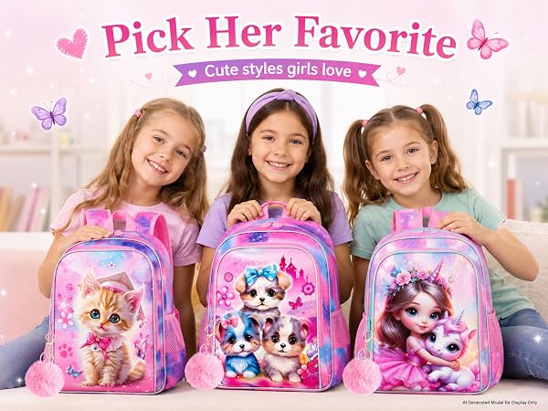 girls backpack