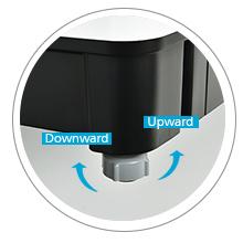 adjustable feet for the laundry machine