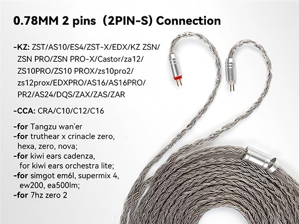 2 pin iem cable, iem cable 2 pin