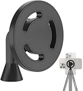 Magnetic Tripod Phone Mount Adapter with 1/4"-20 Screw Hole, Compatible with Magsafe for iPhone 1...