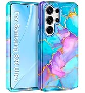 Hekodonk for Galaxy S26 Ultra Case,Heavy Duty Full Body Shockproof Protection 3 in 1 Hybrid Hard ...