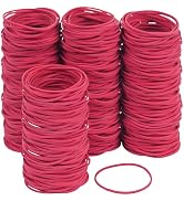 Foshine Rubber Bands Size #19,red Elastic band 400pcs size 19 rubber band small rubber bands offi...