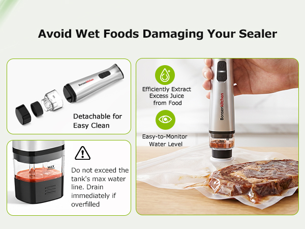 Bonsenkitchen handheld vacuum sealer