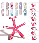 Modelones Cat Eye Gel Nail Polish Magnet, 8-in-1 Cat Eye Magnet Tool for Gel Nails Strong Magneti...
