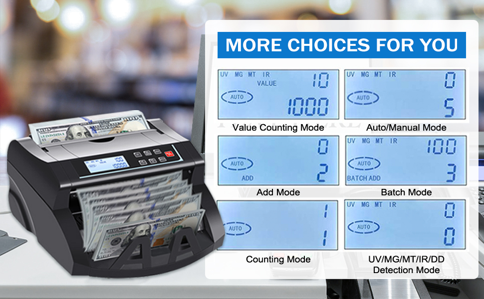 money counter, bill counter ,cheap money counting machine, with fake bill detecting, small business