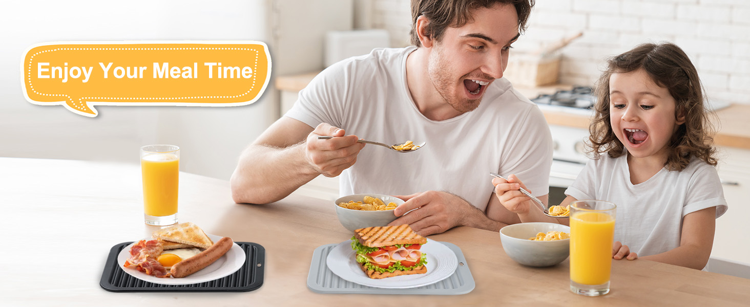 Large Silicone Trivet Mats