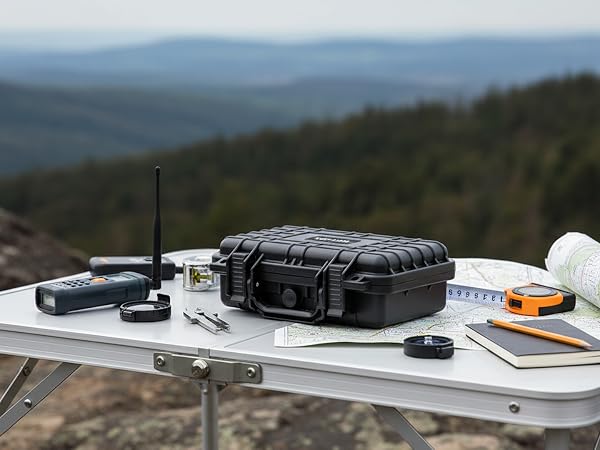 Hard case with foam