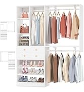 5FT Small Closet System with Drawers, 60