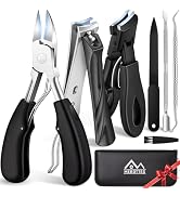 MERDTTES Toenail Clippers for Seniors Thick Toenails, Sharp Ingrown Toenail Clippers Nail Cutter ...