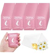 Feminine Wipes Individually Wrapped, Flushable Wipes Travel,Travel Wipes for Women,Feminine Care ...