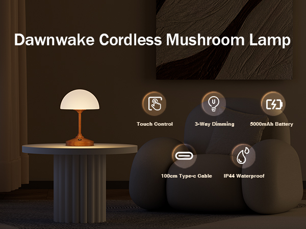 Mushroom Lamp
