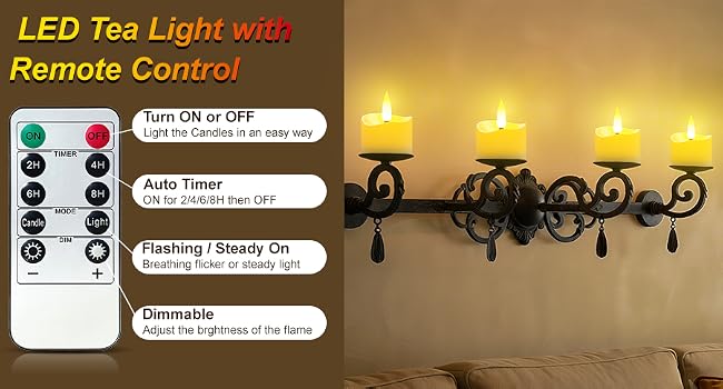 Tea Light with Remote Control