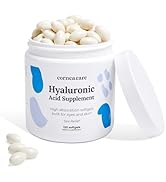 CorneaCare High Absorption Hyaluronic Acid | Hyaluronic Acid Supplements | Hydration Tablets | An...