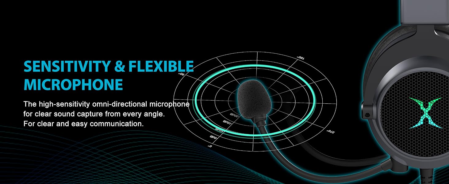 Sensitivity and flexible microphone
