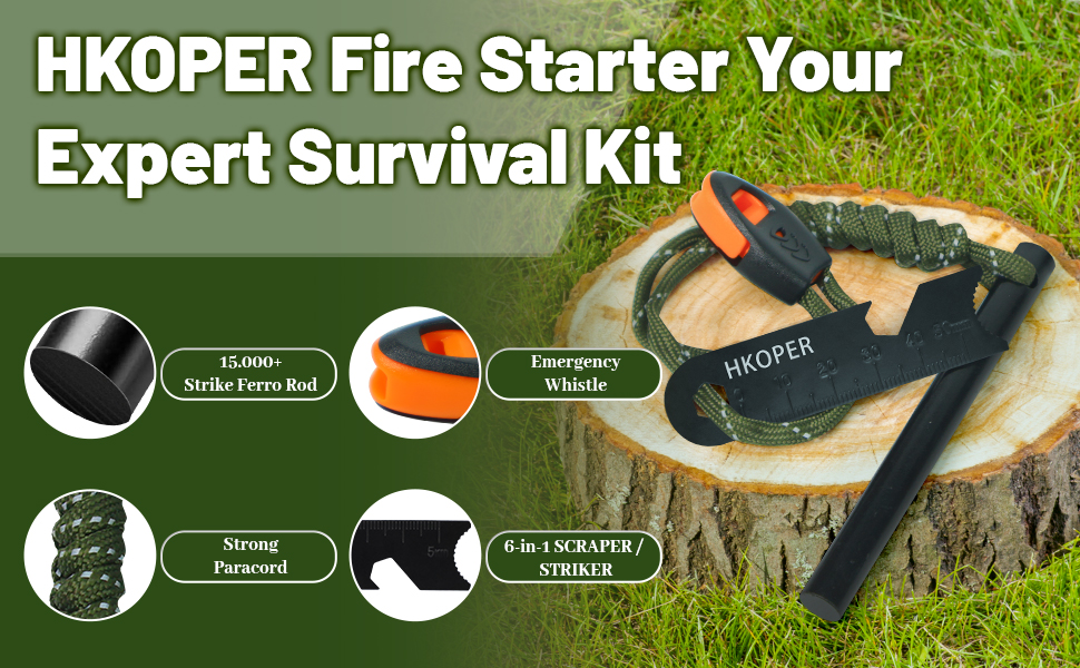Fire Starter Survival Kit