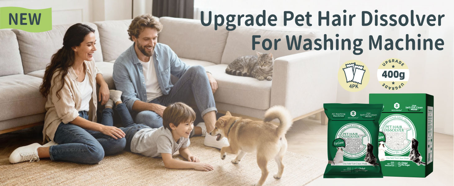 pet hair dissolver for washing machine