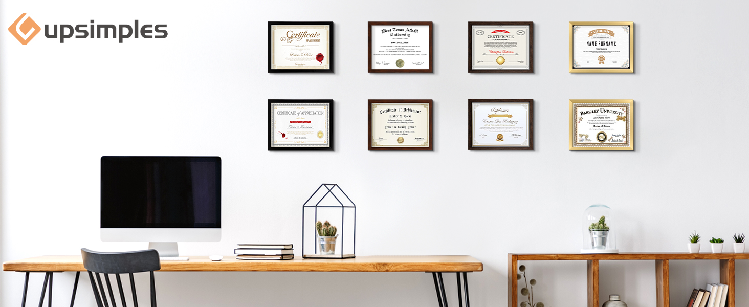 Diploma frame