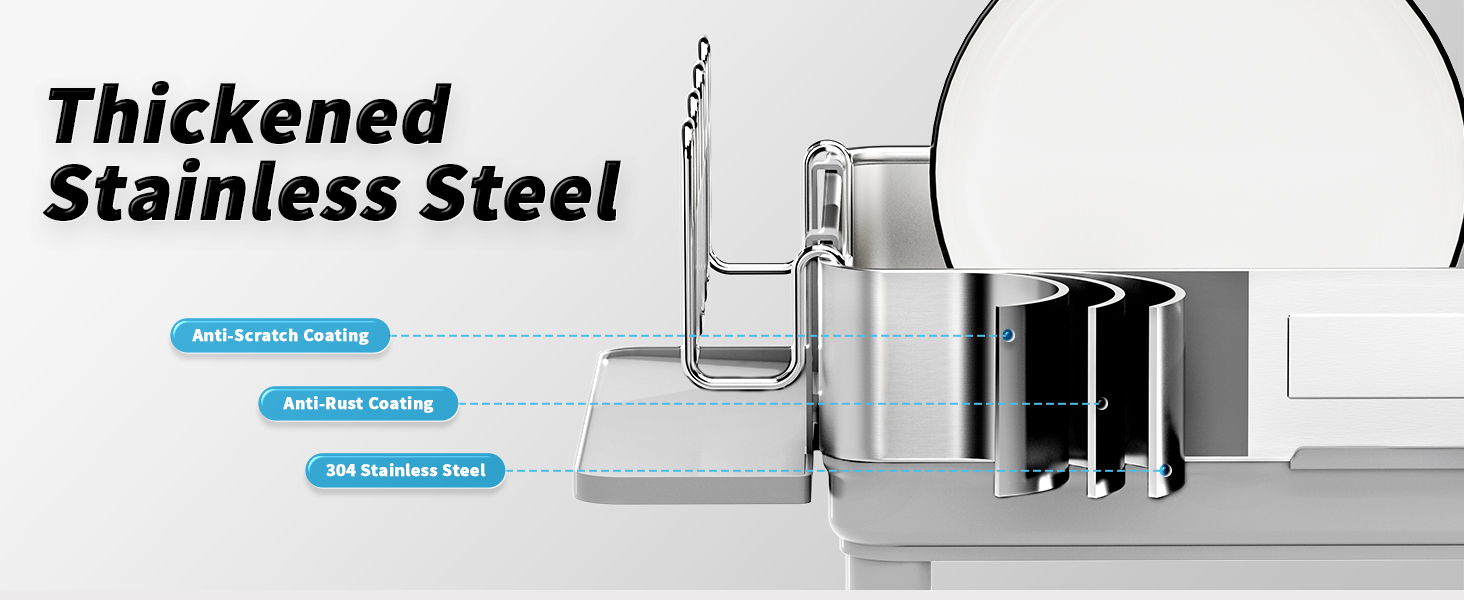 dish drainers for kitchen counter