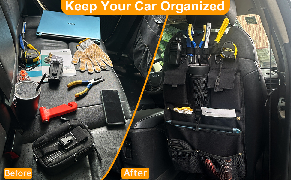 Car Seat Back Organizer