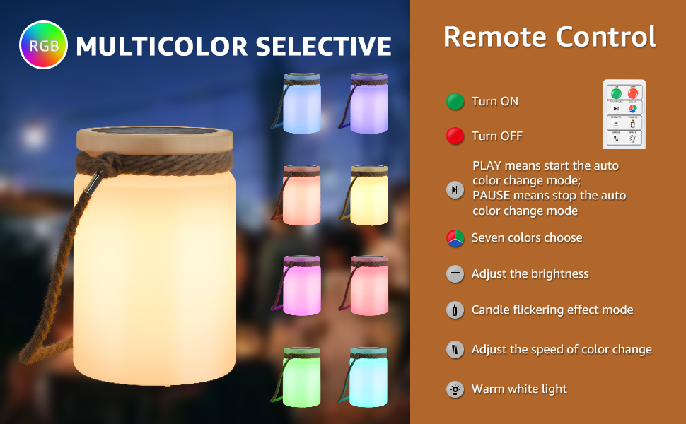 Solar Cordless Table Lamp