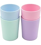WeeSprout Bamboo Toddler Cups, 10 oz Set of Four, Babies, Big Kids & Toddlers, Made With All Natu...