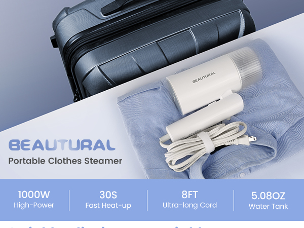 BEAUTURAL Foldable Steamer