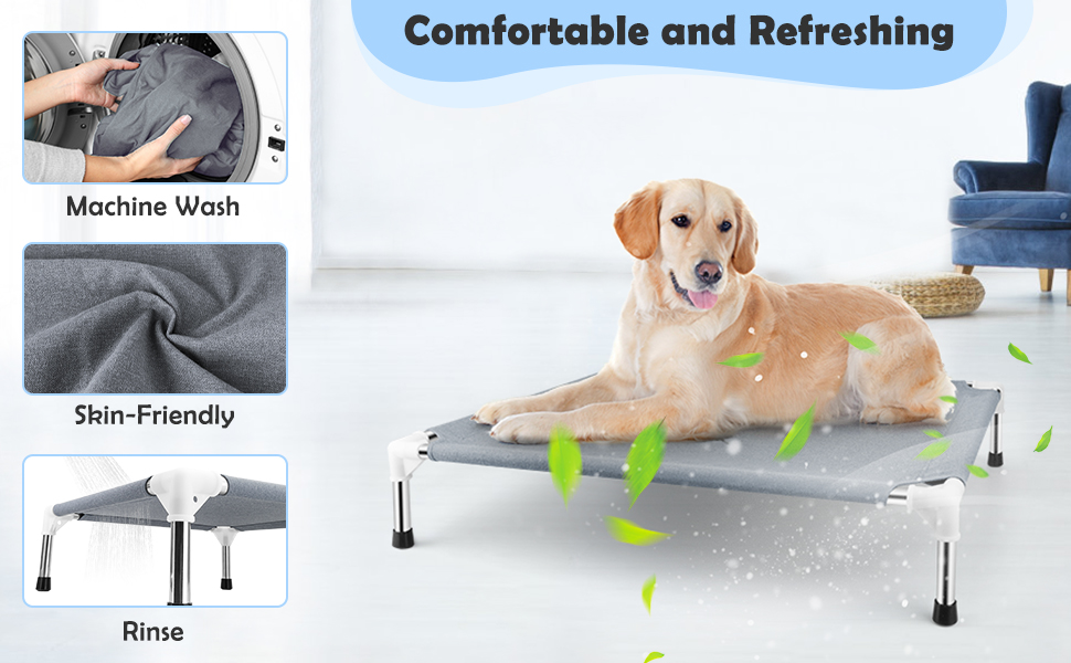 Elevated Cooling Dog Bed 2