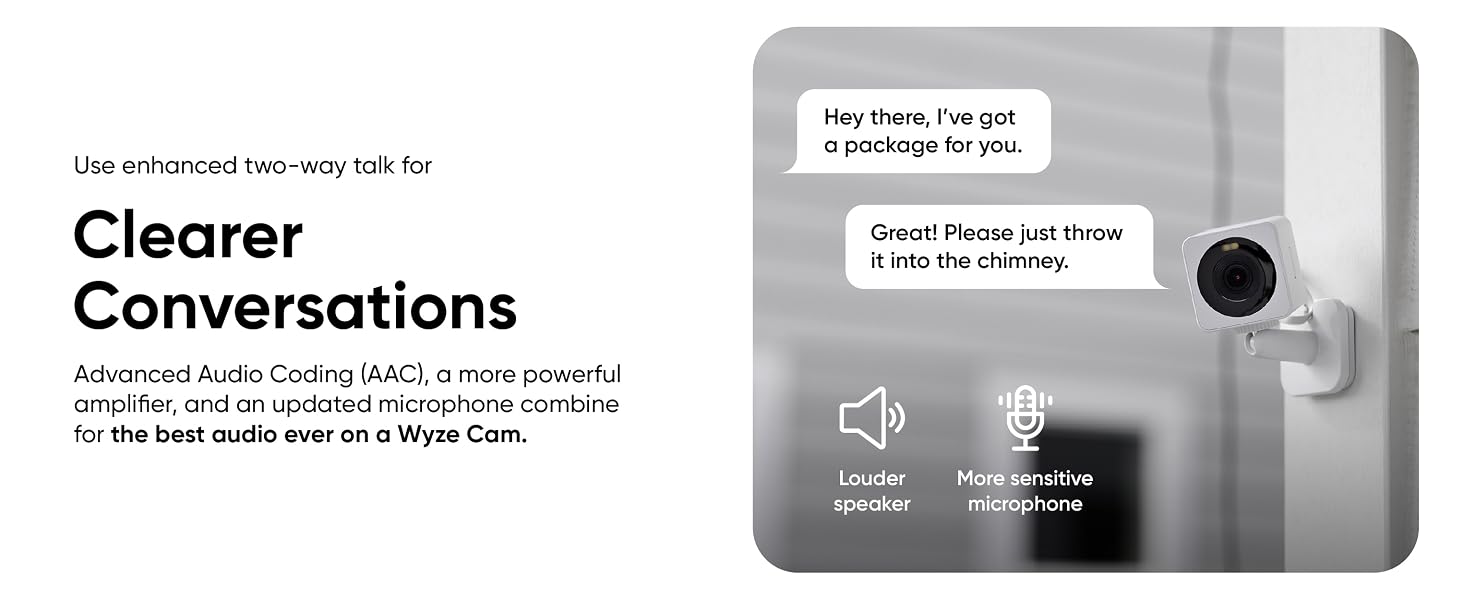 Wyze Cam OG Two Way Audio
