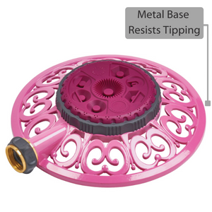 Metal Base Resists Tipping