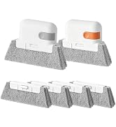 2pcs Window Cleaning Brush,Multifucation Groove Cleaning Brush for Household Use, 3-in-1 Window S...