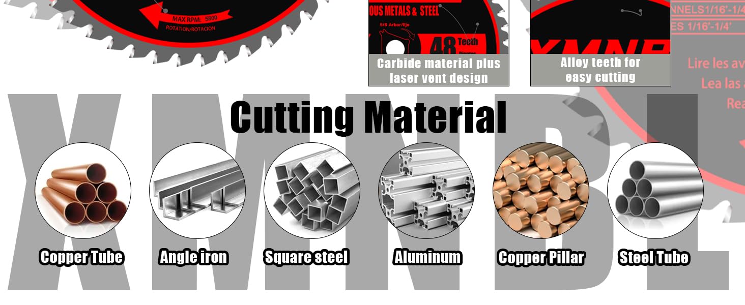 7-1/4 Circular Saw Blade Metal Cutting