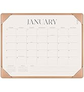 Simplified Desk Calendar 2026-2027 with Desktop Mat, Desk Pad Calendar from January 2026 to June ...