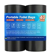 toilet bags for camping potty