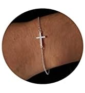 CAROVO Gold Bracelets for Women, 14k Gold Plated Bracelet for Women Bracelets Sets Dainty Herring...