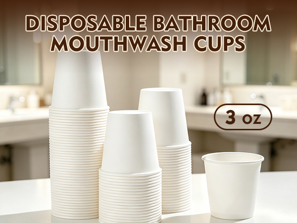 3oz mouthwash cups