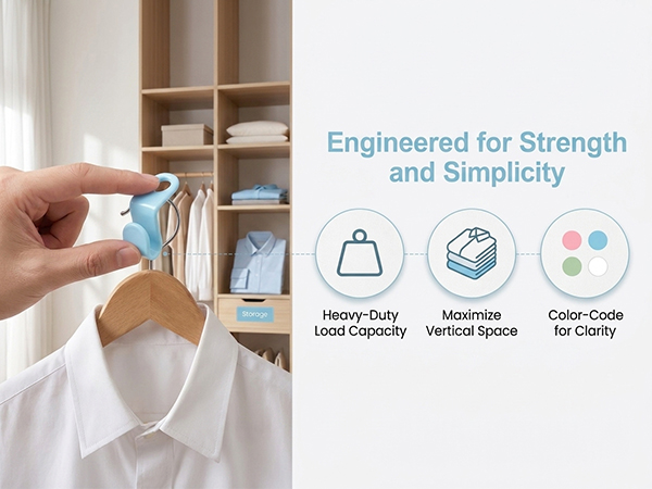 Closet Hangers Space Saving