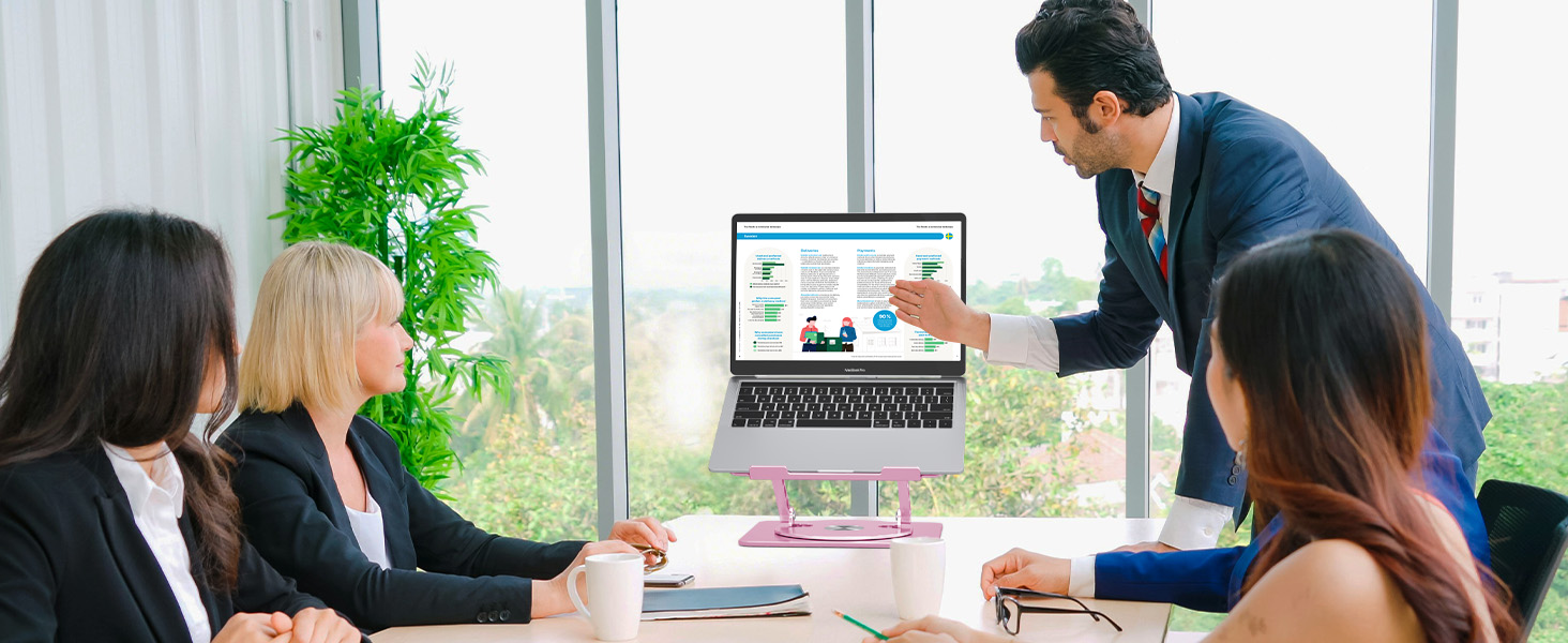 laptop stand for desk portable notebook stand ergonomic laptop riser office desk accessories