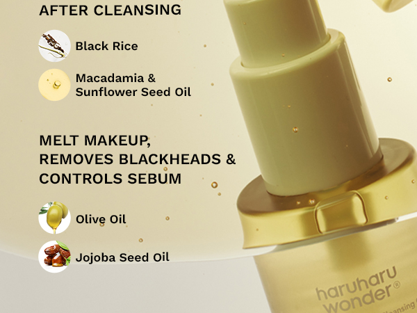 melt makeup, removes blackheads & control sebum