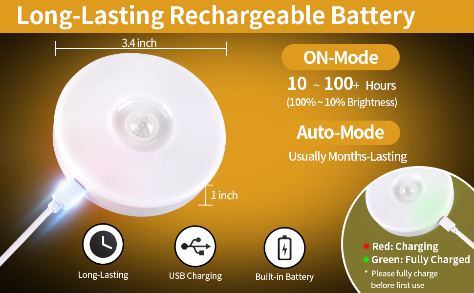 Rechargeable & Long-lasting Battery