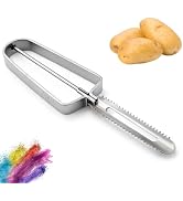 SoKalChw Potato Peelers for Kitchen, Pro Original 1 Pack, Just Like Mom's Old Steel Peeler