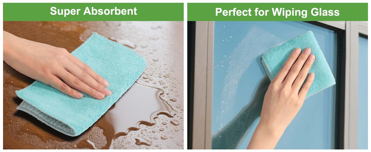 Wire Dishwashing Rag for Wet and Dry