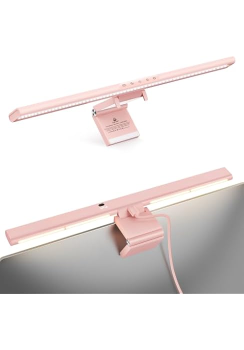 Syrinx Monitor Light Bar for Home Office & Gaming, Eye-Caring Computer Monitor Lamp, No Glare Scr...