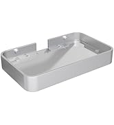 Danpoo Floating Shelf Bathroom Wall Shelf, Tempered Glass Shelf Wall Mounted